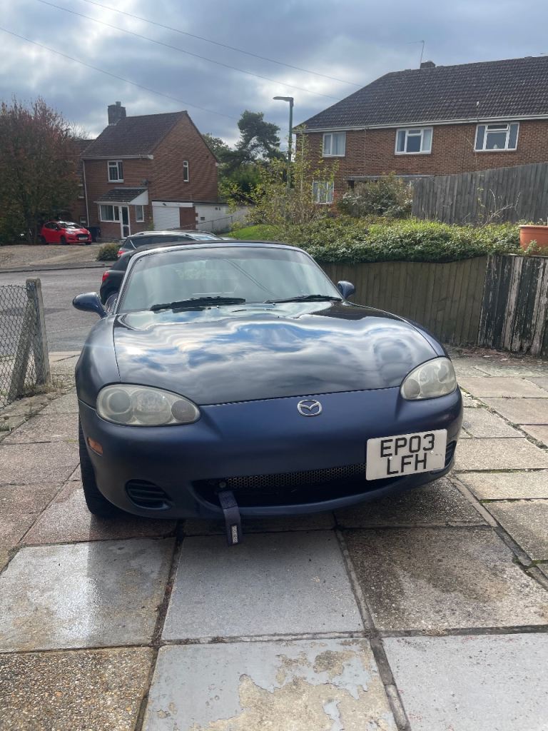 Mazda, MX-5, Convertible, 2003, Manual, 1597 (cc), 2 doors