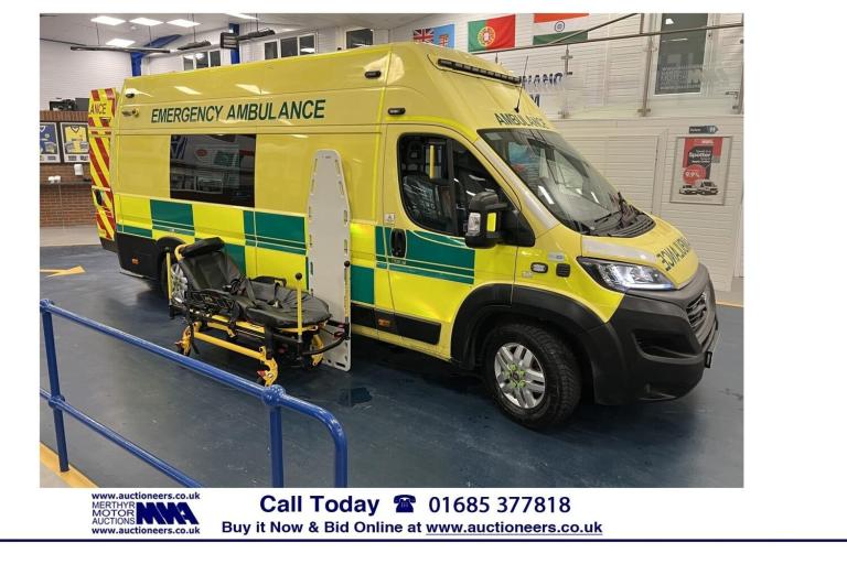 2020 Fiat Ducato 42 MAXI 2.3 MULTIJET 180PS AMBULANCE C/W STRYKER STRETCHER ---------------- PANE...