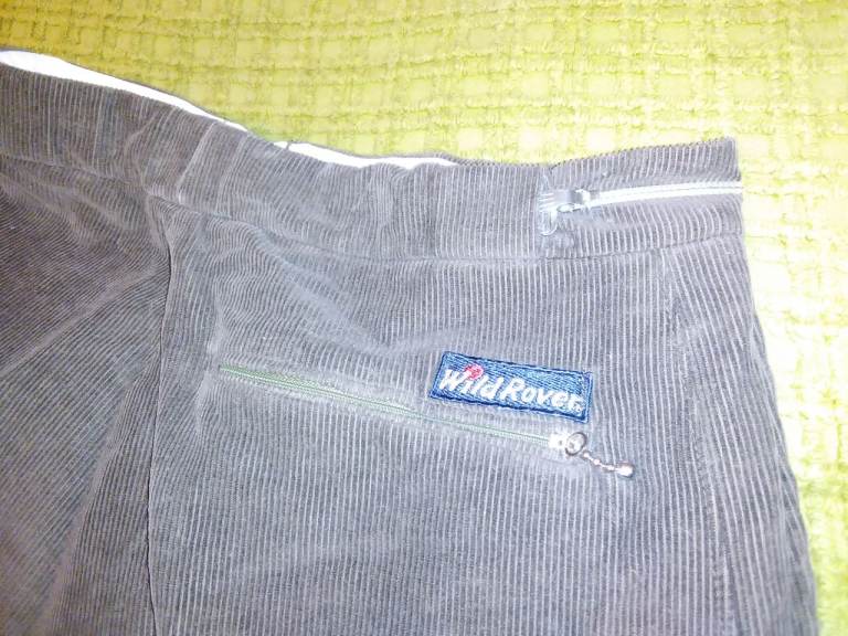 Corduroy knee breeches