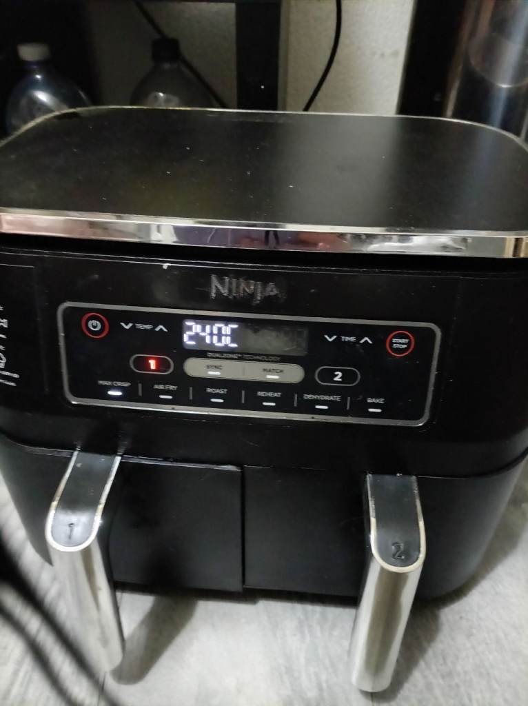 Ninja twin tray air fryer