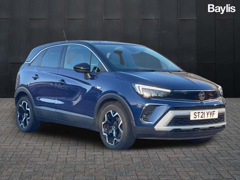 2021 Vauxhall Crossland Crossland Elite 1.2T 5dr Hatchback Petrol Manual