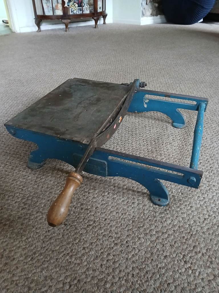 Vintage Paper Guillotine 