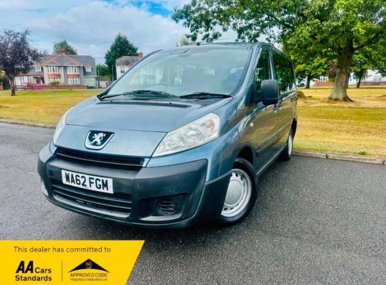 2012 Peugeot Expert Tepee 1.6 HDi L1 Comfort 5dr [9 seats] MPV Diesel Manual