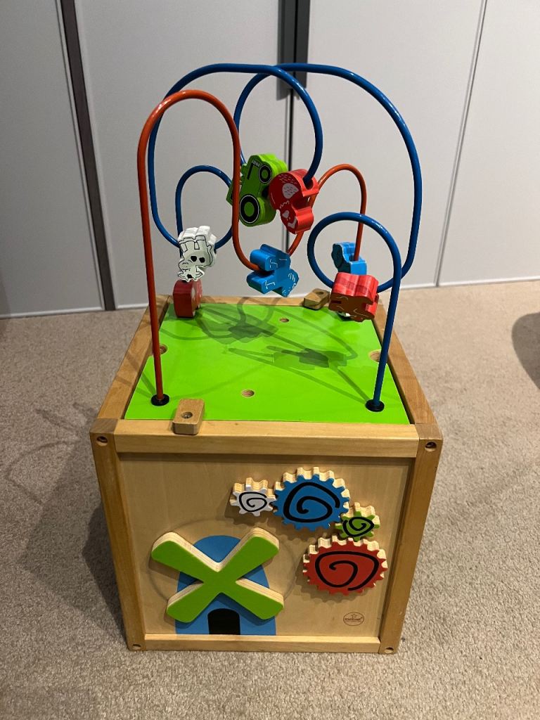 Activity cube/  busy box 