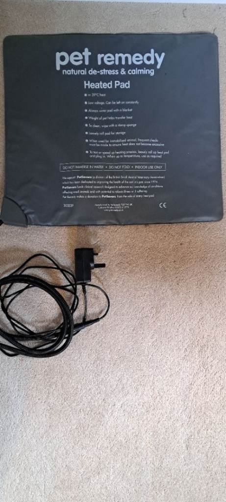 Pet remedy bed heater cat dog