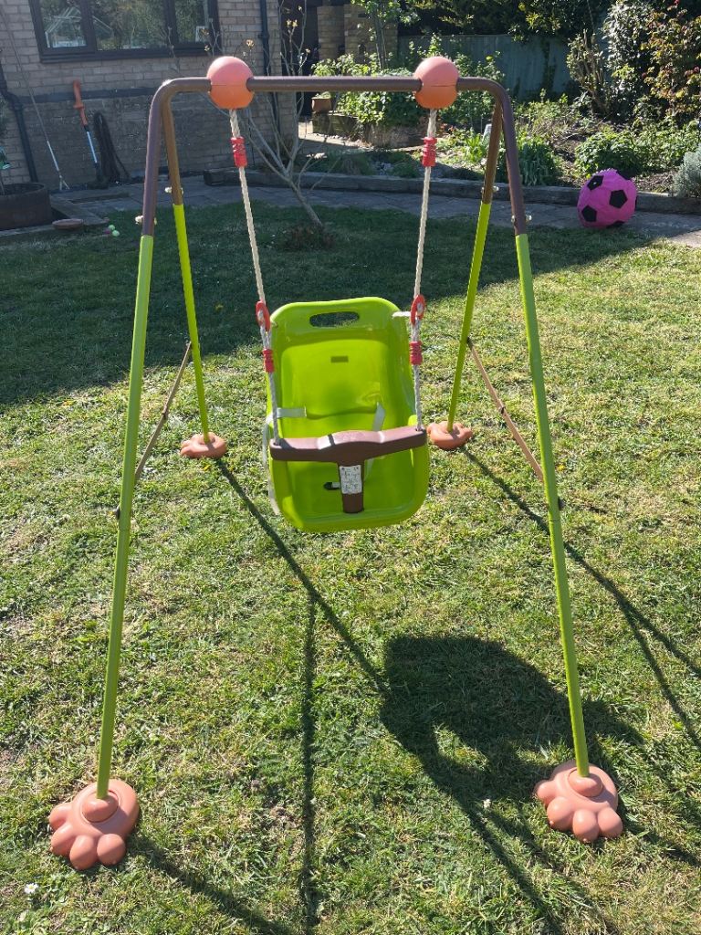Smyths folding baby swing set. 