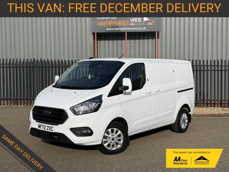 2022 Ford Transit Custom 2.0 300 EcoBlue Limited Panel Van 5dr Diesel Manual L1 H1 Euro 6 (s/s) (...