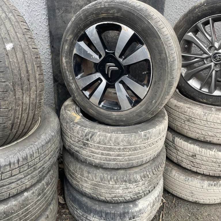 CITROEN C4 CACTUS ALLOY WHEELS SET OF 4 TYRE205/55/R16 16" 6.5J  2015