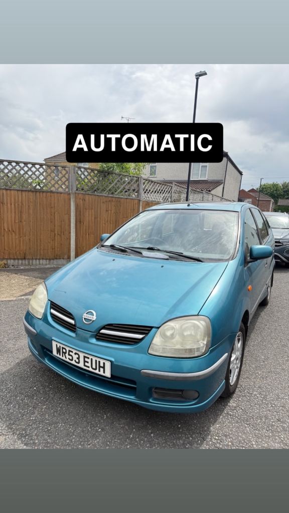 Nissan, ALMERA TINO, MPV, 2003, Automatic, 1769 (cc), 5 doors