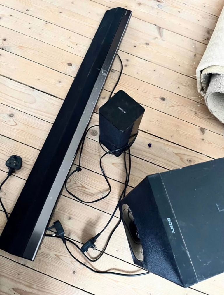 Sony soundbar and surround sound
