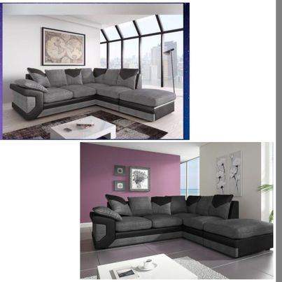 Bargain Price – Dino Jumbo Cord L Shape Corner 5 Seater Sofa ]]]