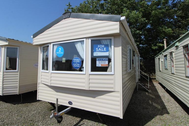 ABI Oakley 28x10 2 bed 2014 preowned static caravan for sale offsite