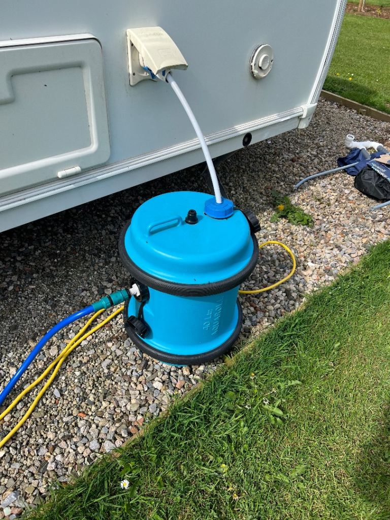 Caravan starter water equipment 