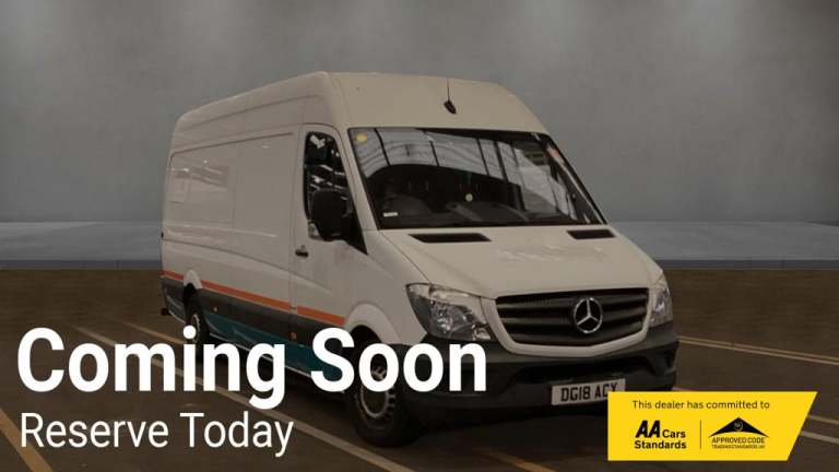 2018 Mercedes-Benz Sprinter 2.1 314 CDi Panel Van 5dr Diesel Manual RWD L3 H3 (218 g/km, 140 bhp)...