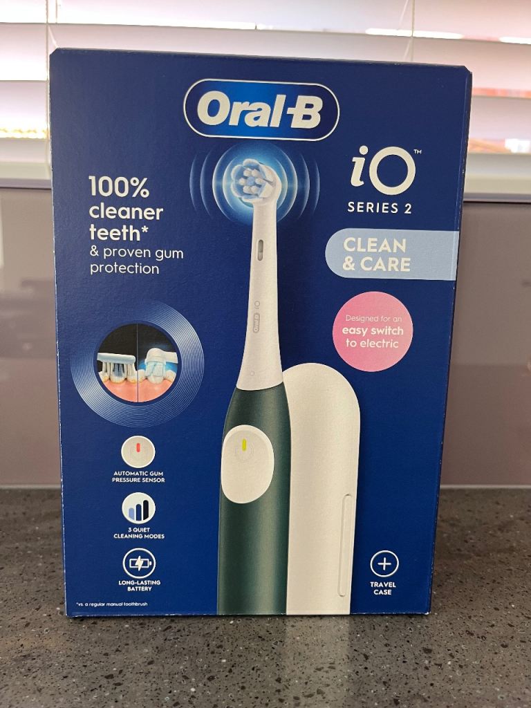 Oral-B iO Series 2 Electric Toothbrush – Brand New