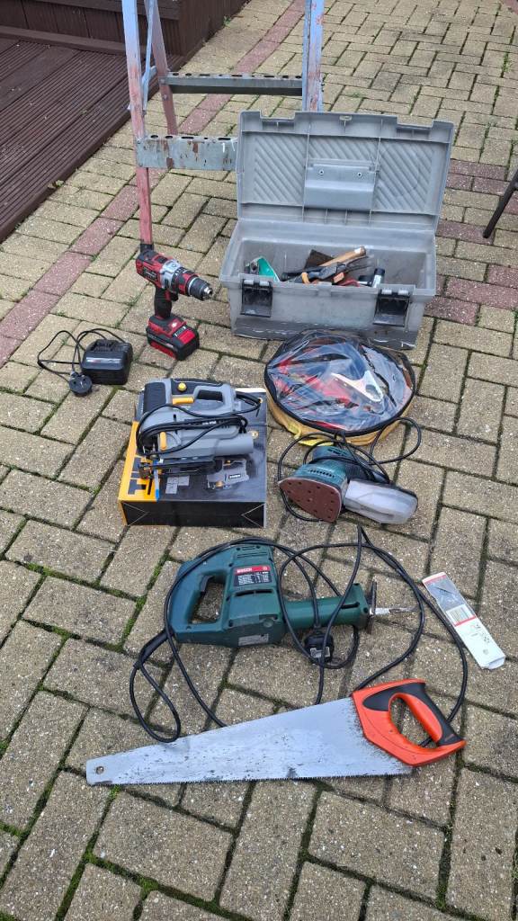 job lot of power and hand tools 