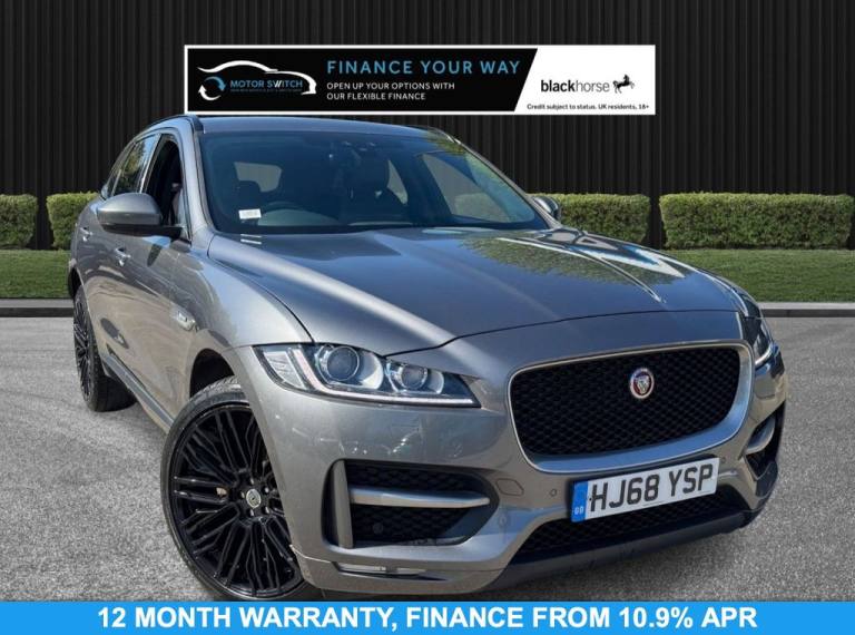 2018 68 JAGUAR F-PACE 2.0 D180 R-SPORT SUV 5DR DIESEL AUTO AWD EURO 6 (S/S) (180