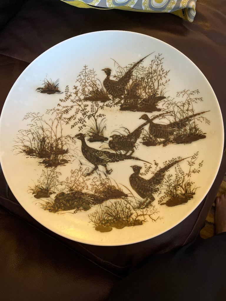 Beautiful Royal Copenhagen Charger Playe