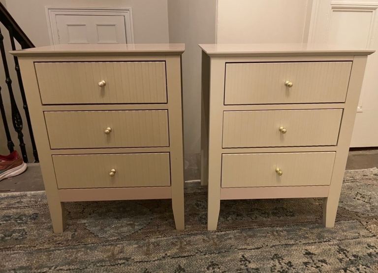Bedside tables almost new 