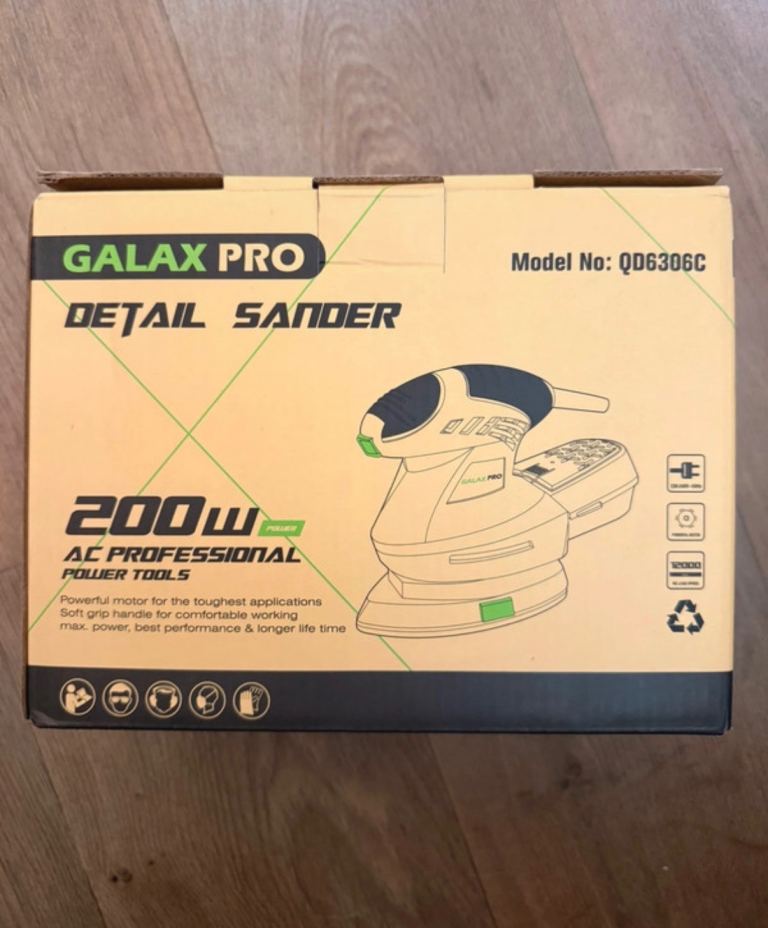 GALAX PRO Detail Sander QD6306C – New in Box