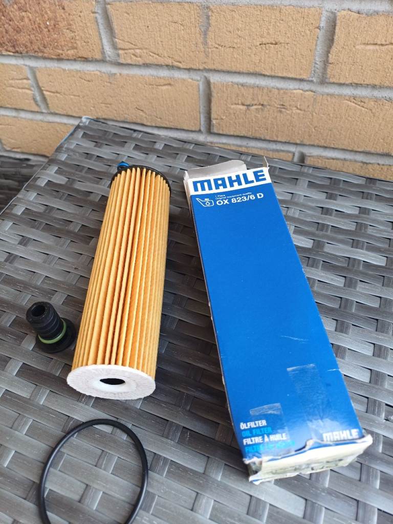 Mercedes Oil Filter and Oil Pan Drain Bolt MAHLE 