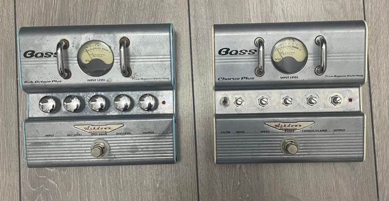 Ashdown Pedals - Sub-Octave Plus & Chorus Plus