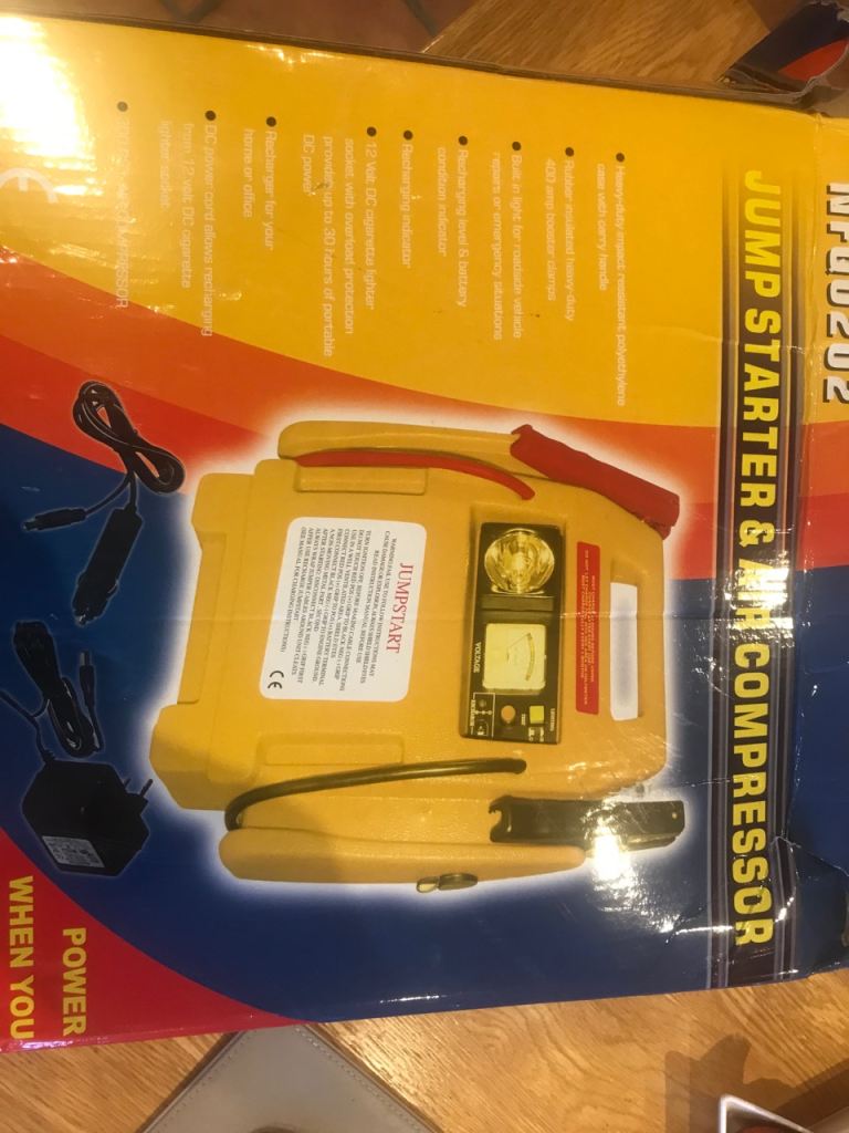 Car boat battery starter new