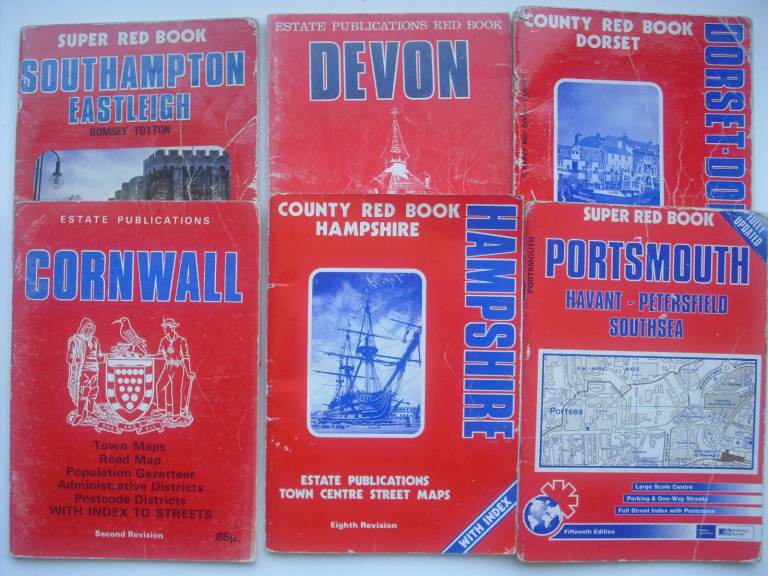 Estate Publications Red Books - Devon, Cornwall, Dorset, Hampshire, Portsmouth, Southampton