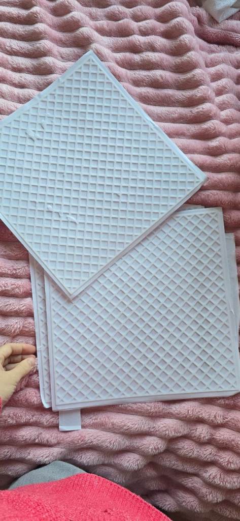 5units 30cmx30cm  tile/mosaic plastic mesh 