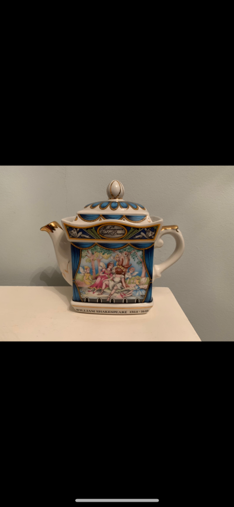 William Shakespeare Commemorative Teapot