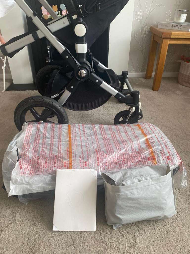 Bugaboo Cameleon 3 Black Pushchair / Stroller - Good Condition