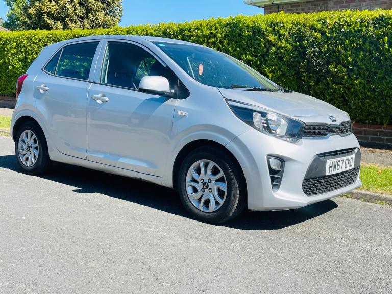 Kia Picanto 2 1.0 in Stunning Silver Metallic with Unmarked Cloth ULEZ COMP