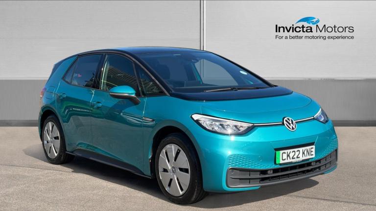 2022 Volkswagen ID3 150kW Life Pro Performance 58kWh 5dr Auto Electric