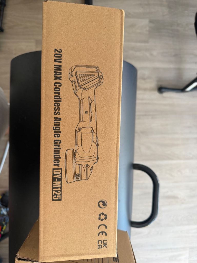 20V MAX Cordless Angle Grinder DY-M125 – Brand New in Box