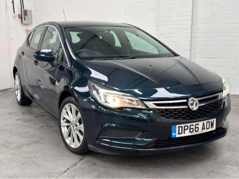 2016 Vauxhall Astra 1.4i Turbo Design Euro 6 5dr Hatchback Petrol Manual