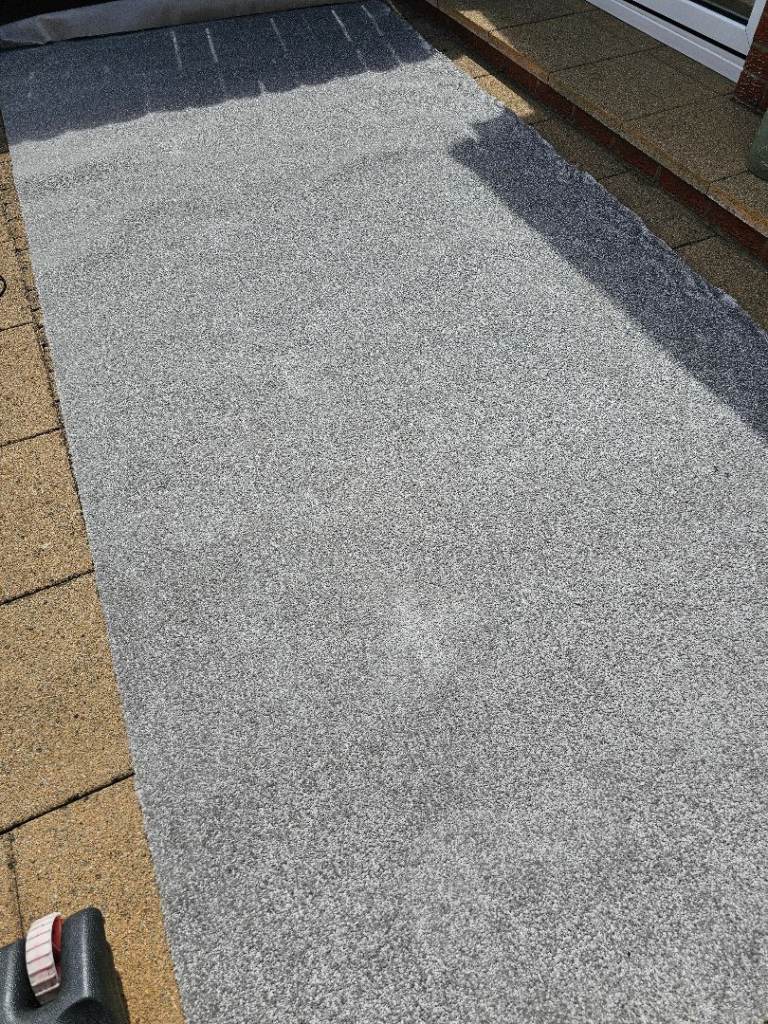 Brand new grey carpet