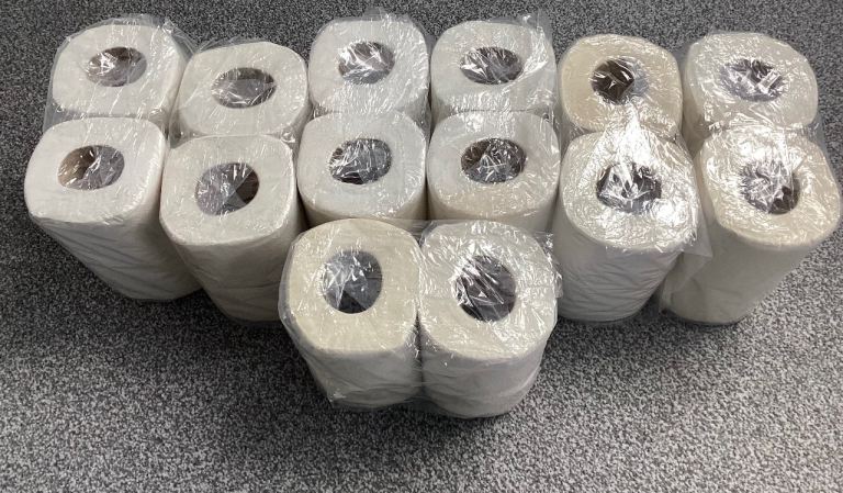 Single ply toilet roll for caravans, etc - 7x 4 pack - 28 rolls in total