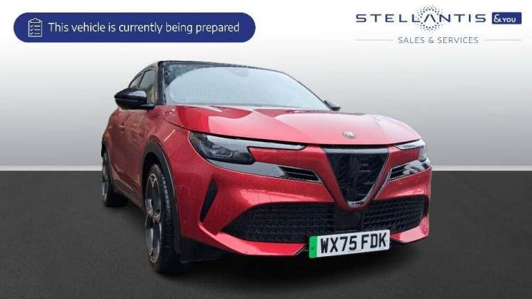 2025 Alfa Romeo Junior 207kW Elettrica Veloce 54kWh 5dr Auto HATCHBACK ELECTRIC Automatic