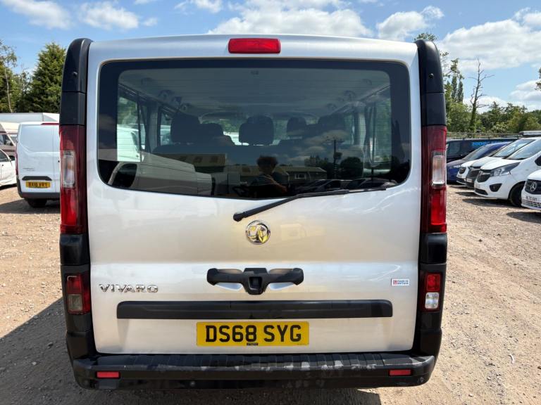 2018 Vauxhall Vivaro Vivaro  Combi CDTi S/S Minibus DIESEL Manual