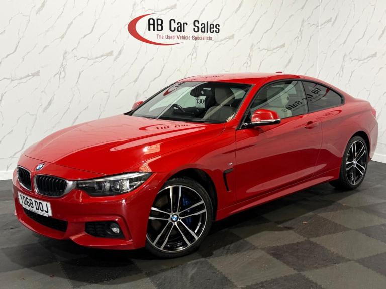 2018 BMW 4 Series 420d [190] xDrive M Sport 2dr Auto [Prof Media] COUPE DIESEL Automatic