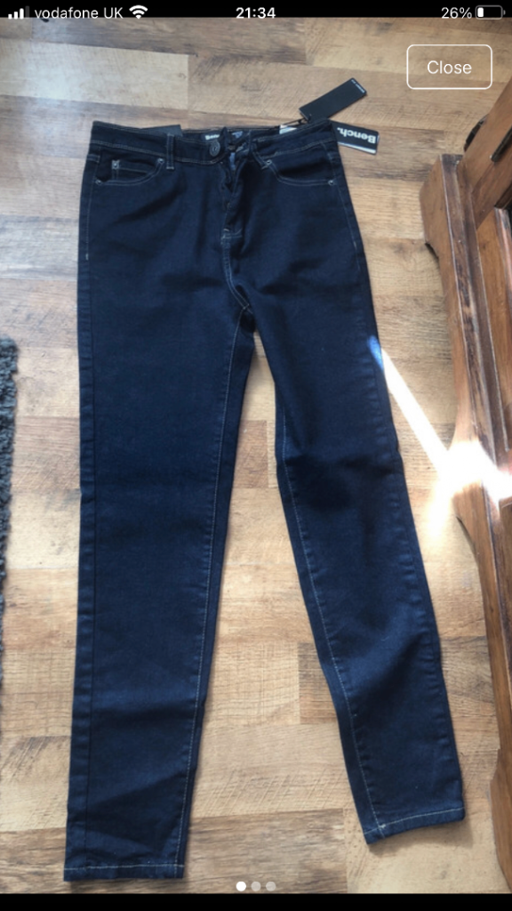New Bench Skinny Jeans size 10
