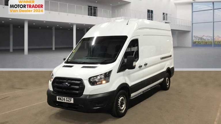 2024 Ford Transit LWB L3H3 High Roof Leader 350 Air Con EURO 6 Panel Van Diesel Manual