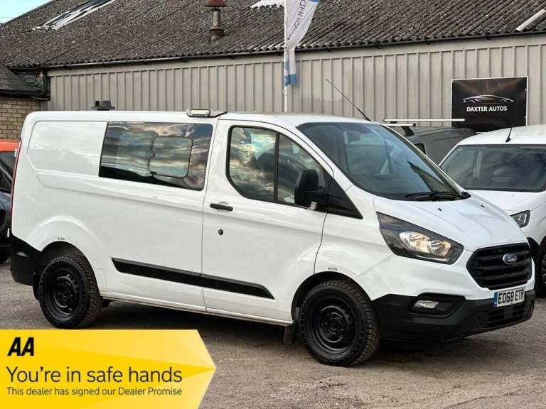 Ford Transit Custom 2.0 320 EcoBlue Crew Van L1 H1 Euro 6 5dr (6 Seat) Diesel Manual