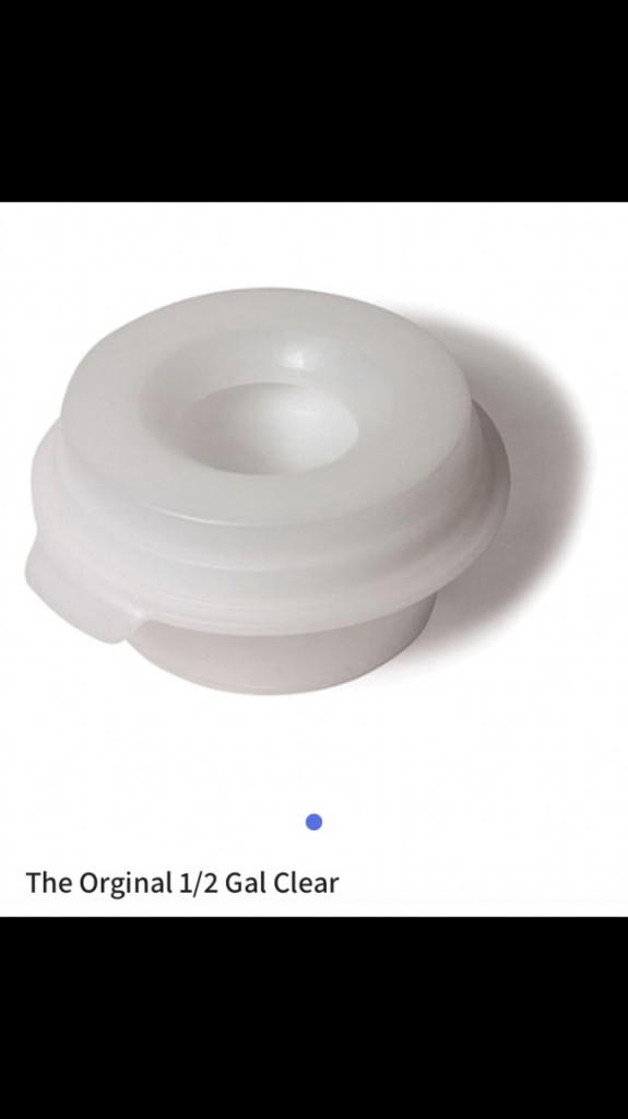 Dog water bowl Non Spill Buddy Bowl 1/2 Gallon 