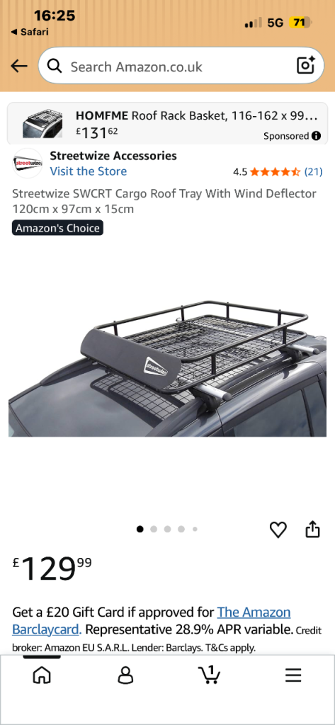 Roof rack 