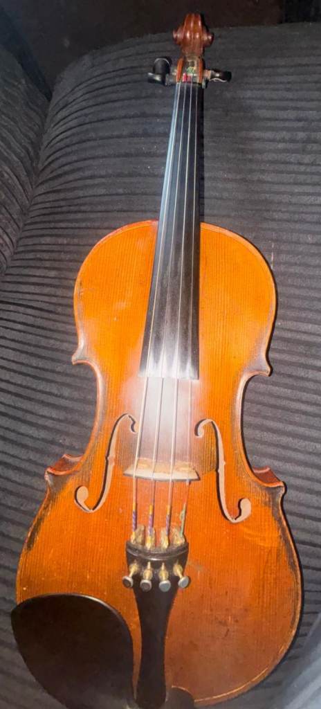 Old Stradivarius violin copy for sale.