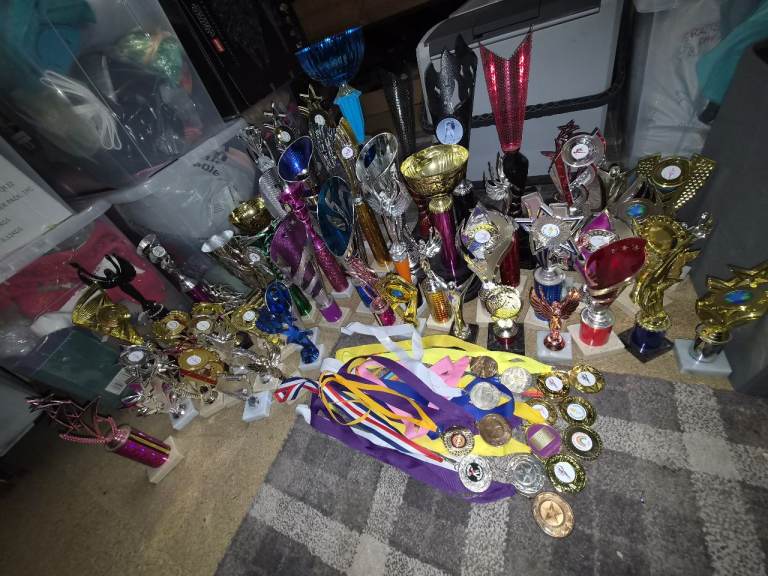 LARGE Trophy and Medal job lot £40