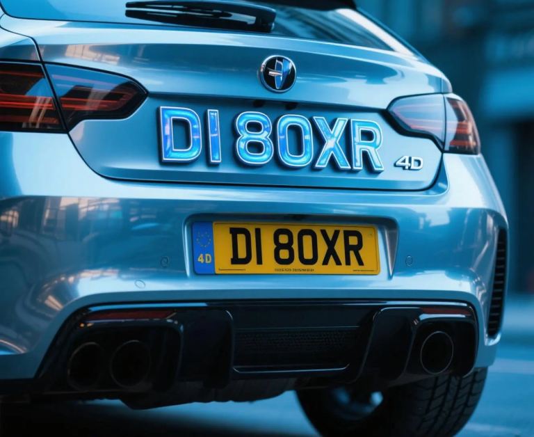 BOXER PRIVATE NUMBER PLATE 