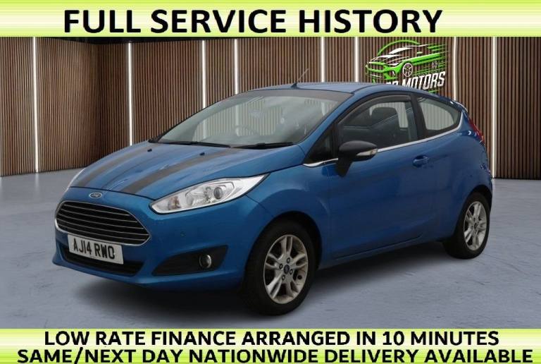 2014 14 FORD FIESTA 1.6 ZETEC HATCHBACK 3DR PETROL POWERSHIFT EURO 5 (105 PS)