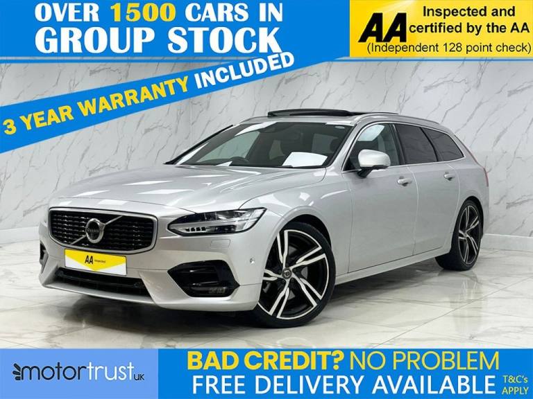 2019 Volvo V90 2.0 D5 PowerPulse R-Design Pro Estate 5dr Diesel Auto AWD Euro 6 (s/s) (235 Estate...